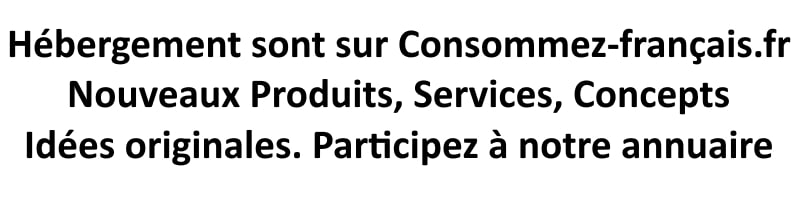 Hébergements & Services web sur Consommez-français.fr